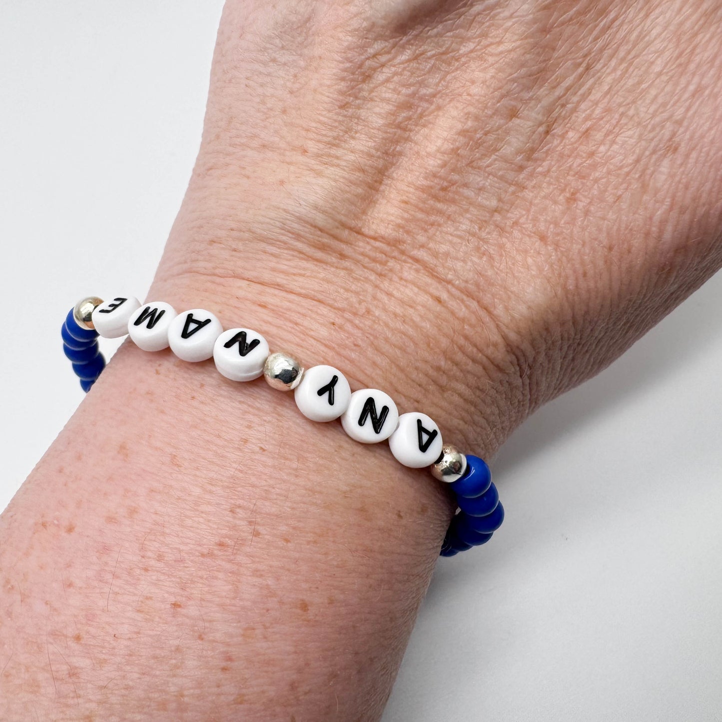 PERSONALISED Acrylic Bead Bracelet