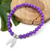 Angel Wings Charm Bracelet - Colour Choice