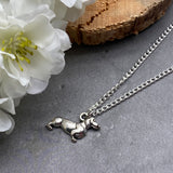 Dachshund Charm Pendant Necklace