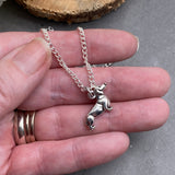 Dachshund Charm Pendant Necklace