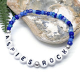 ASPIES ROCK Glass Seed Bead Bracelet