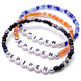 EPIPEN Glass Seed Bead Bracelet