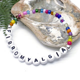 FIBROMYALGIA Glass Seed Bead Bracelet