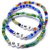 MS Glass Seed Bead Bracelet