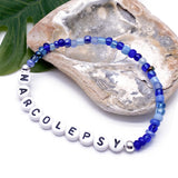 NARCOLEPSY Glass Seed Bead Bracelet