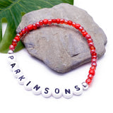 PARKINSONS Glass Seed Bead Bracelet