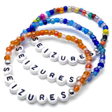 SEIZURES Glass Seed Bead Bracelet