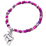 Unicorn Charm Bracelet - Colour Choice