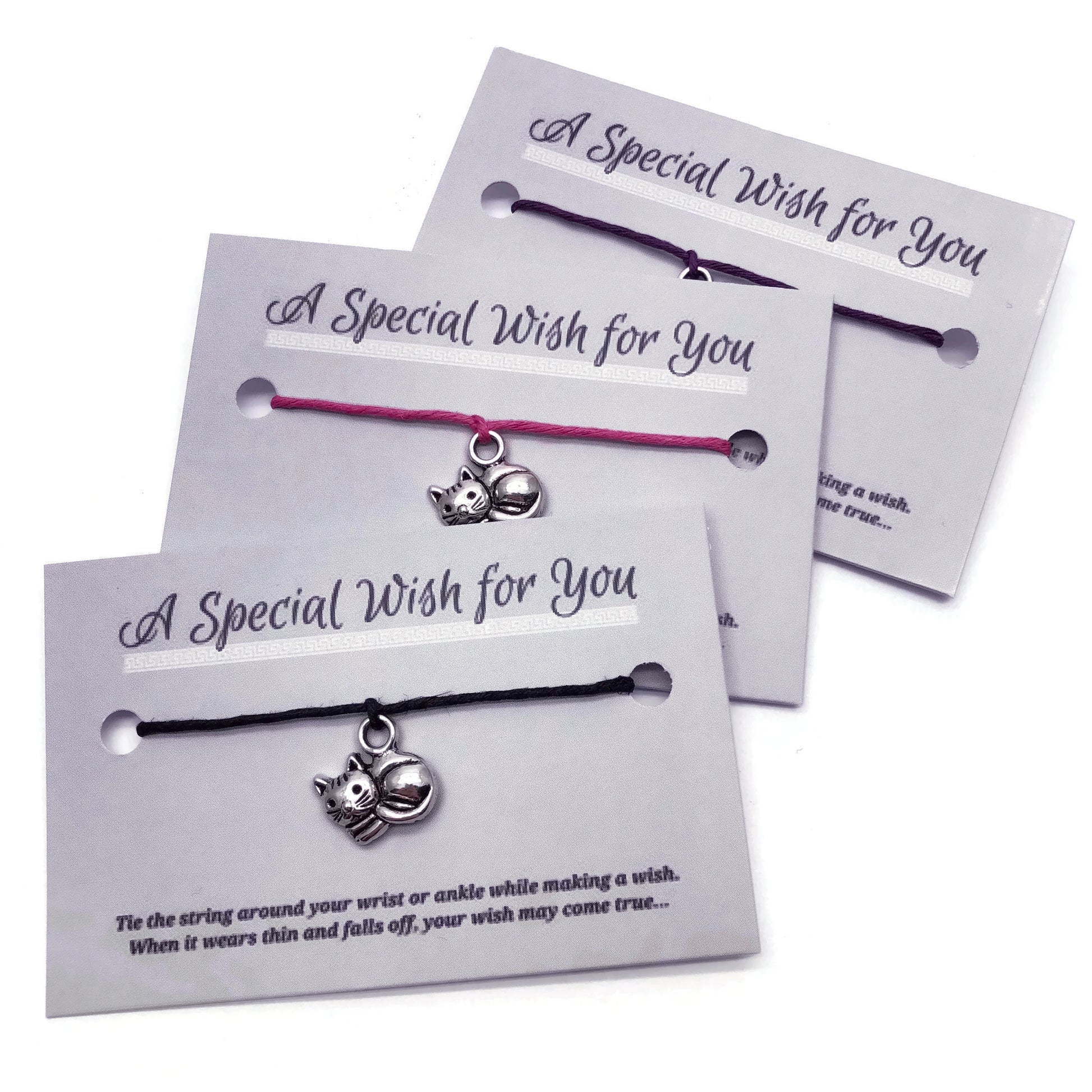 Kitty Cat wish bracelet