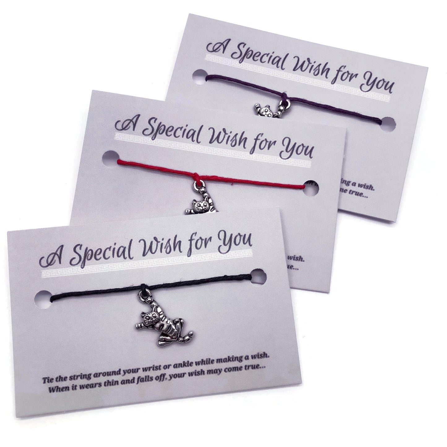 Kitty Cat wish bracelet