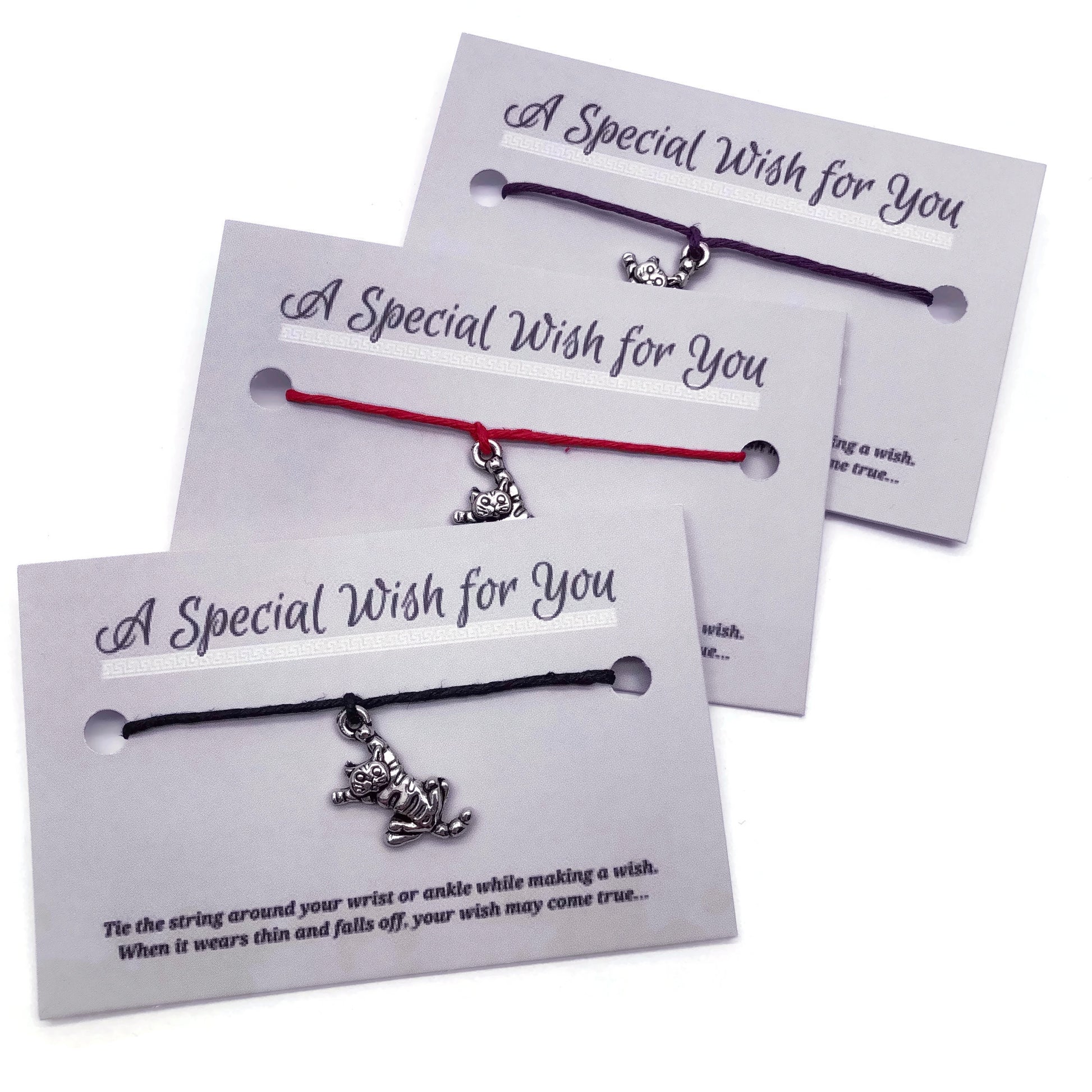 Kitty Cat wish bracelet