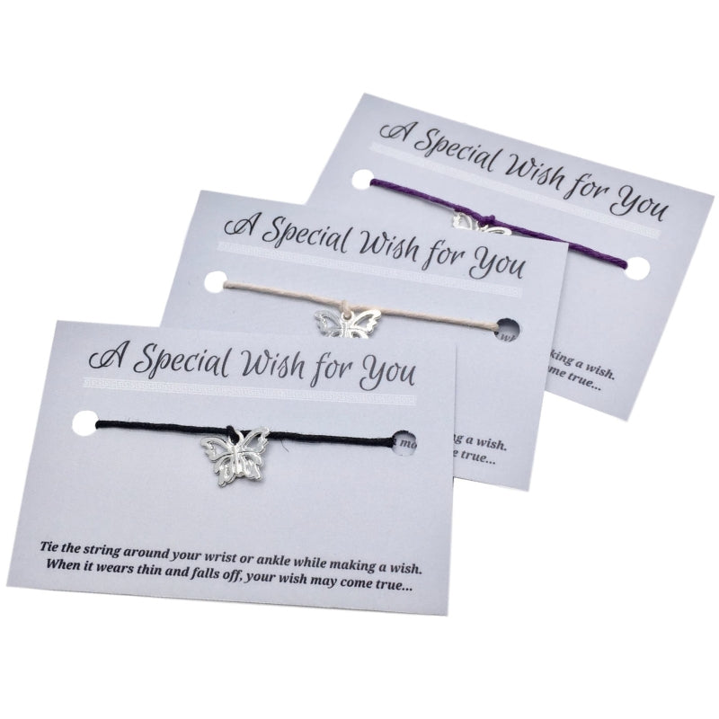 Butterfly wish bracelet