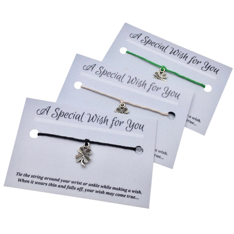 Clover wish bracelet
