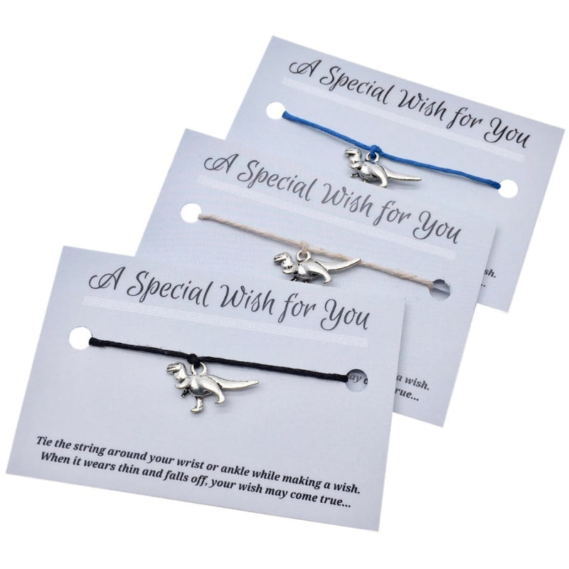 Dinosaur wish bracelet