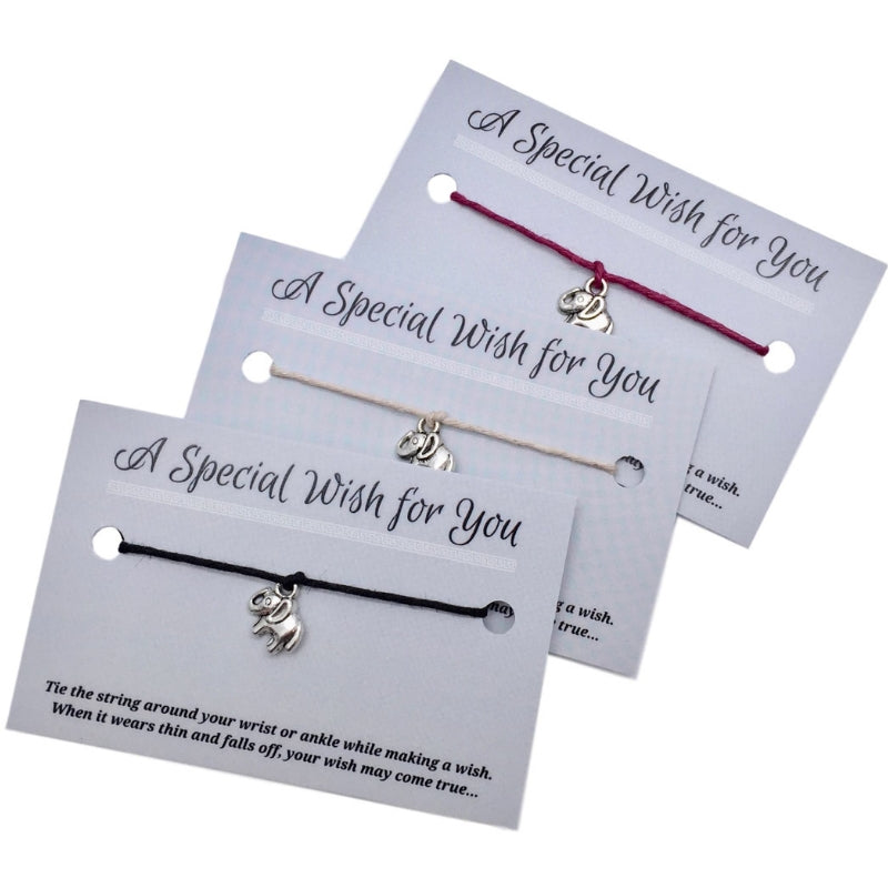 Elephant wish bracelet