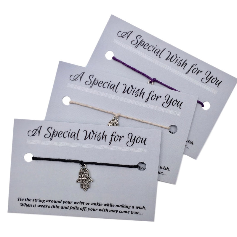 Hamsa wish bracelet