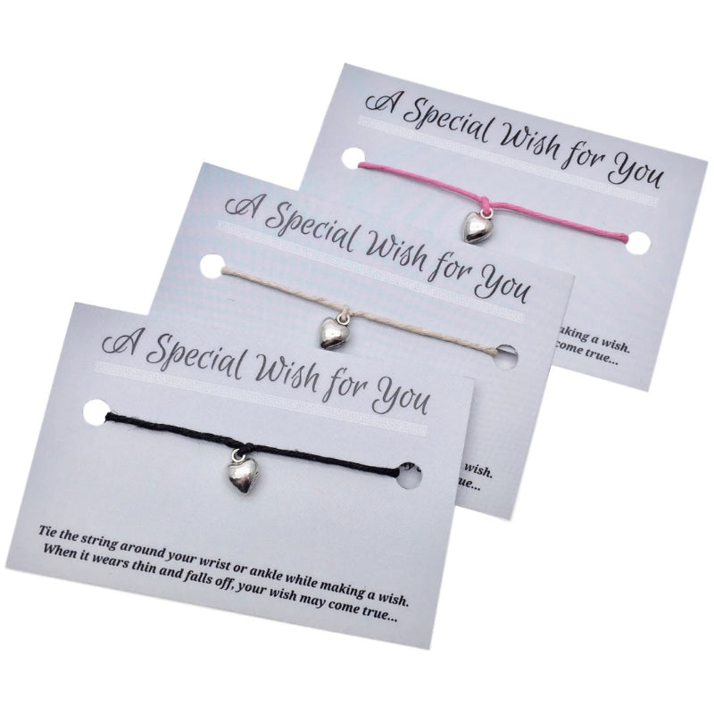 Heart wish bracelet