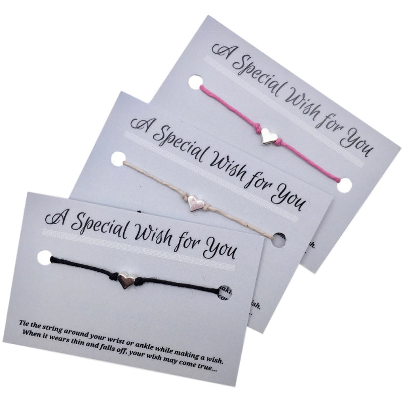 Heart wish bracelet