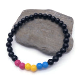 pansexual bead bracelet