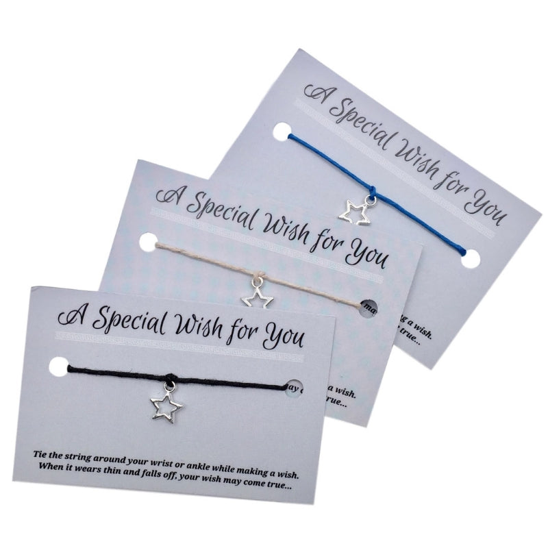 Star charm wish bracelet