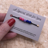 Bisexual wish bracelet