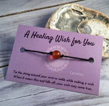 Carnelian Wish Bracelet