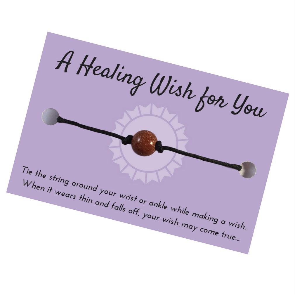 Goldstone Wish Bracelet