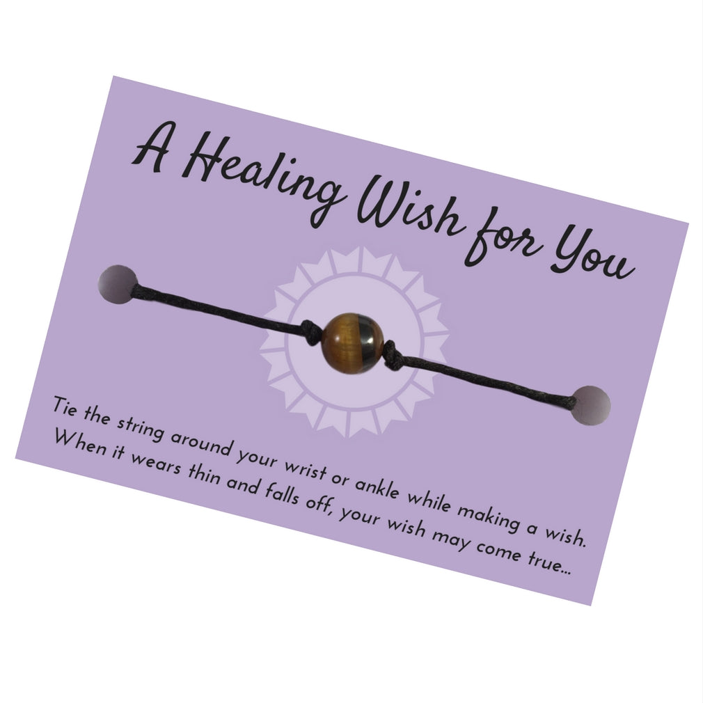 tiger eye wish bracelet